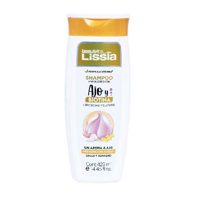LISSIA CHAMPO 425 ML AJO Y BIOTINA