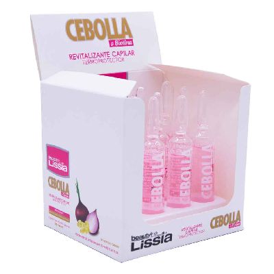 LISSIA AMPOLLAS 10ML CEBOLLA Y BIOTINA