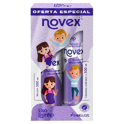 KIT 300 ML  LISO LISINHO SH+TRAT COND
